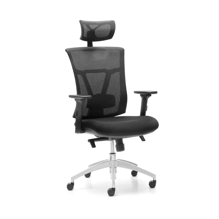 Black office chairs