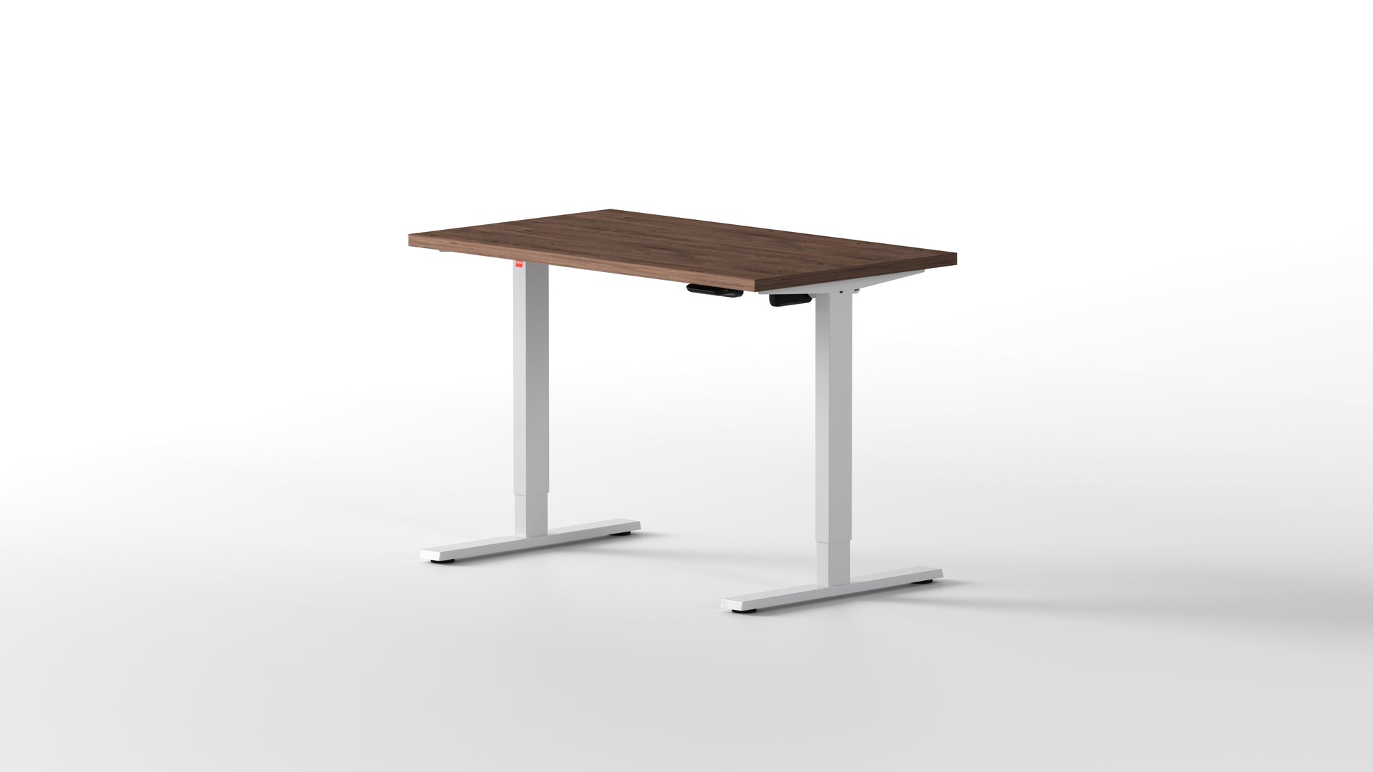 escritorio elevable de madera de roble oscuro - [40755038683181]