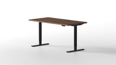 Escritorio elevable eleva pro 160X80 con tablero madera de roble oscuro y estructura elevable negra - [40755066077229]